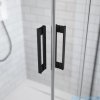 Radaway Idea Black Kdd kabina 100x90cm czarny mat/szkło przejrzyste 387062-54-01L/387060-54-01R